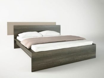 Διπλό κρεβάτι ξύλινο ΜΙΡΑΝΤΑ