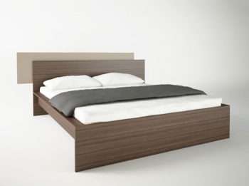 Διπλό κρεβάτι ξύλινο ΜΙΡΑΝΤΑ