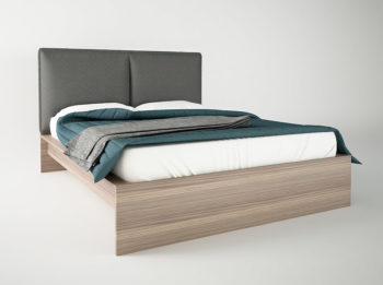Διπλό ξύλινο κρεβάτι ΑΝΤΑ