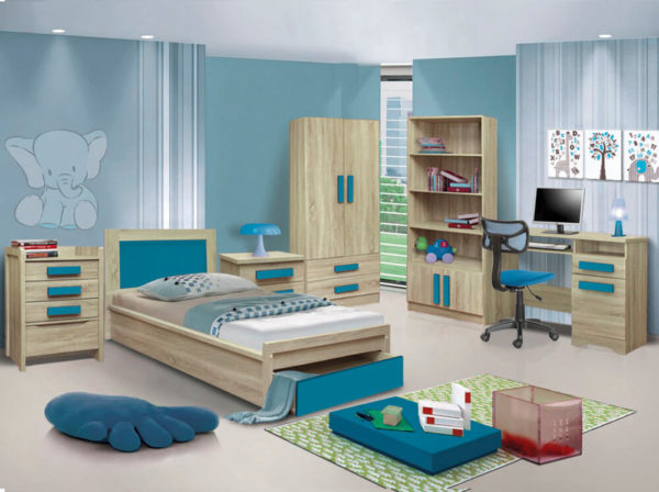 παιδικό δωμάτιο sonama blue