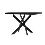 Τραπέζι κουζίνας Gusto μαύρο