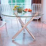 Τραπέζι κουζίνας γυάλινο SIMPLE