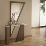 Κονσόλα με καθρέπτη ΤΡΙΓΩΝΟ