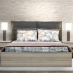 Διπλό ξύλινο κρεβάτι ΑΝΤΑ