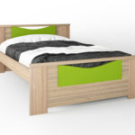 Ημίδιπλο παιδικό κρεβάτι No16