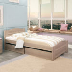 Ημίδιπλο παιδικό κρεβάτι No48