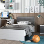 Ξύλινο μονό κρεβάτι OXFORD