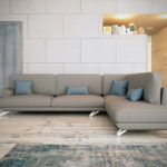 Καναπές γωνία Elegant