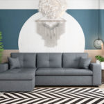 Γωνιακός καναπές κρεβάτι NORA