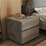 Κομοδίνο ξύλινο OLIVE